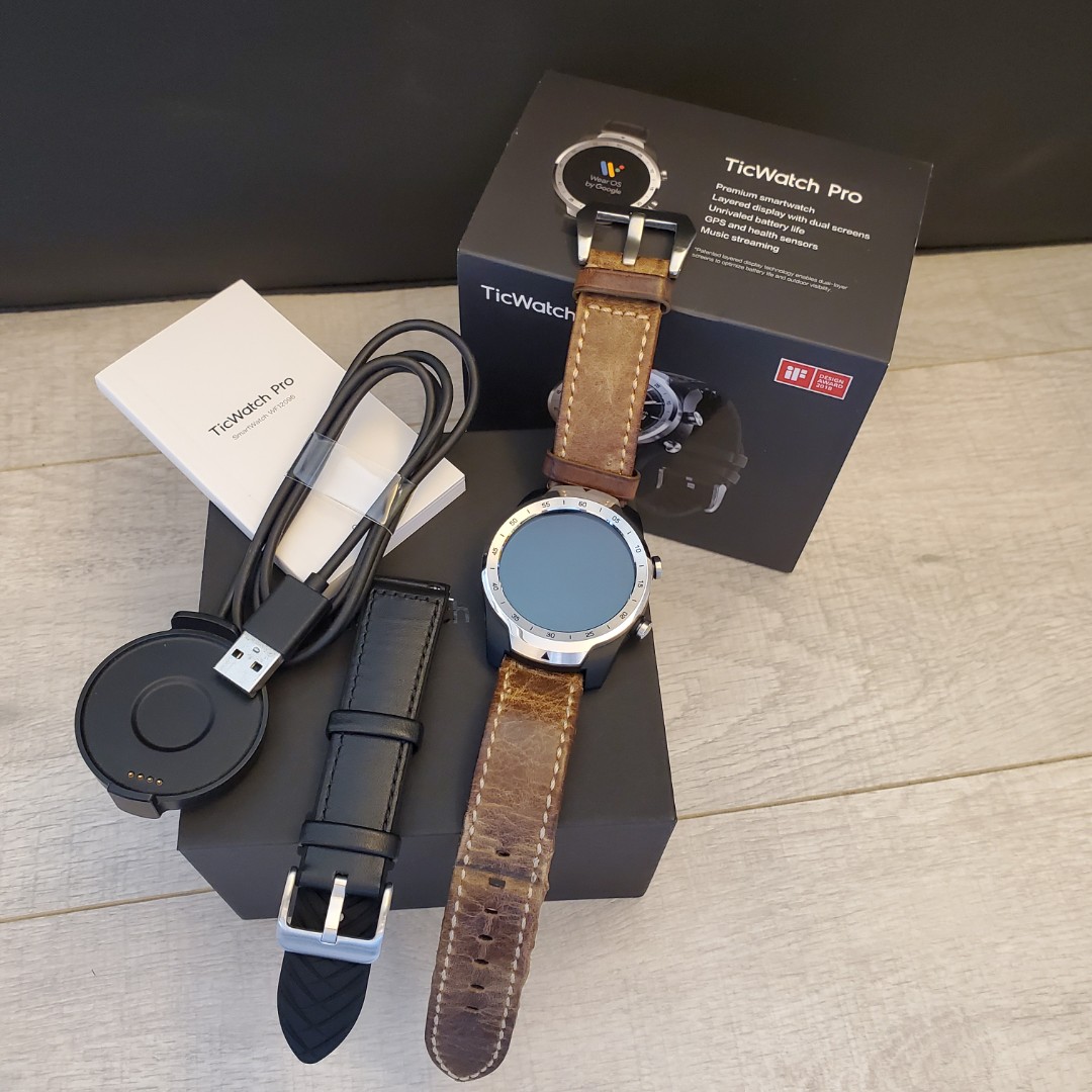 99.99 Mobvoi Ticwatch Pro Google Wear OS Carousell