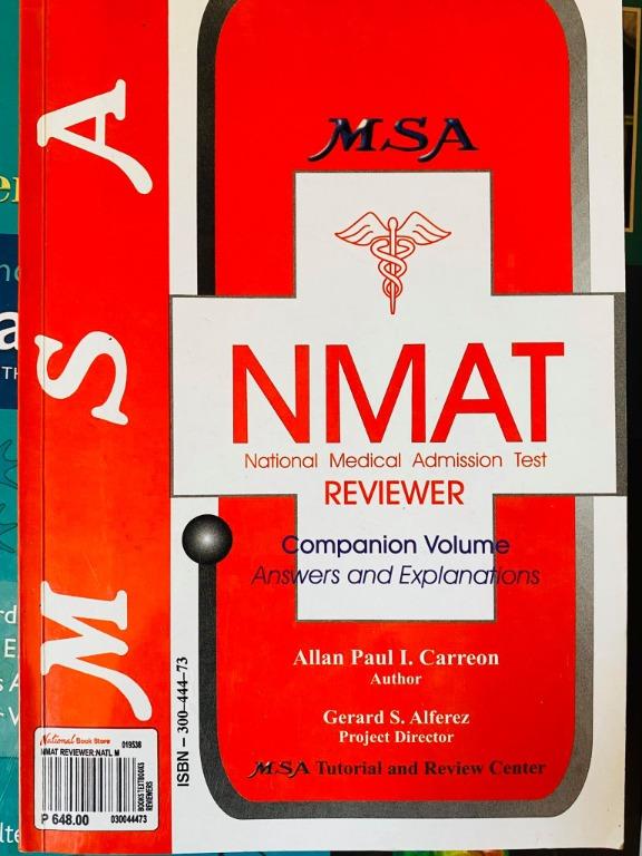 MSA NMAT Reviewer Set Cheap Medical Books RUSH, Hobbies & Toys, Books