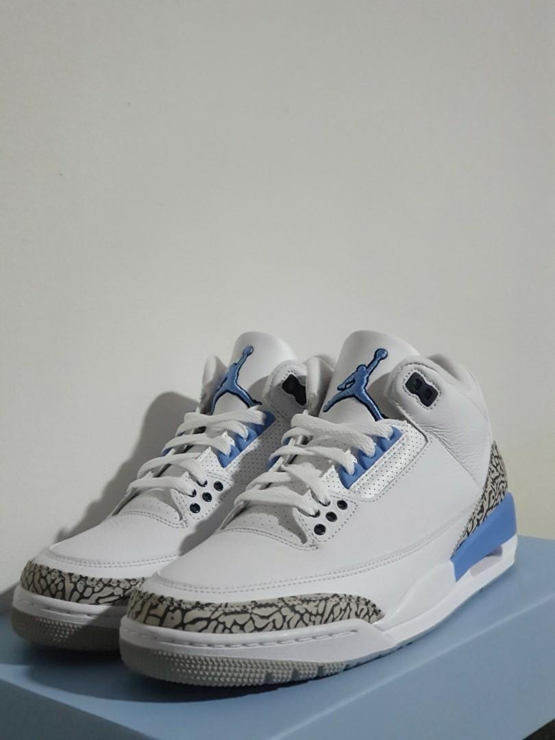 air jordan 3 unc 2020