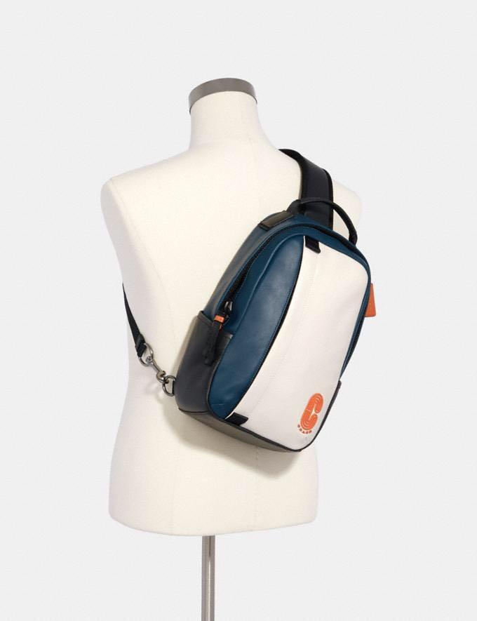 ORIGINAL COACH EDGE SLINGPACK COLORBLOCK Men s Fashion Bags
