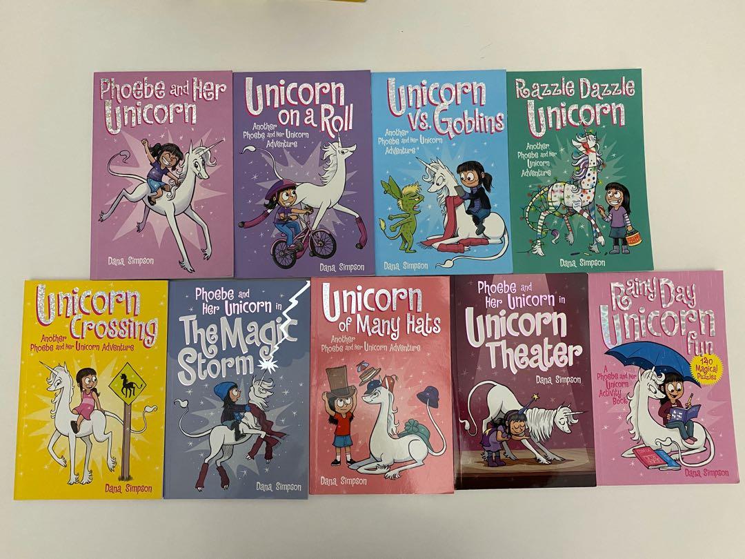 Phoebe And Her Unicorn Set Of Books By Dana Simpson Books