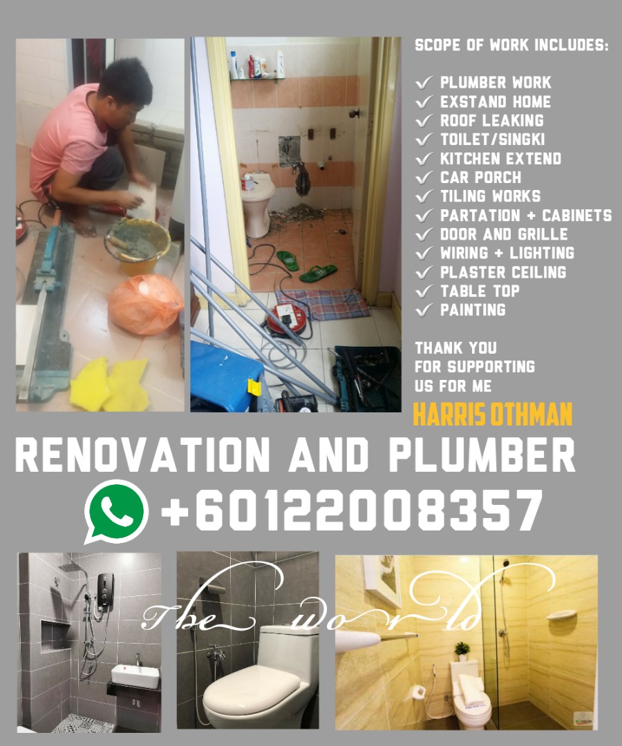 Plumber and Renovation