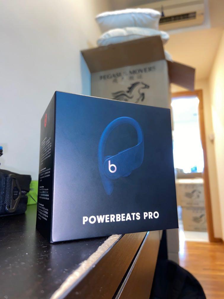 Powerbeats Pro Navy Blue Audio Earphones on Carousell
