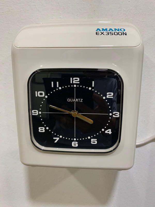 Punch Card Time Clock, Furniture & Home Living, Home Decor, Clocks on