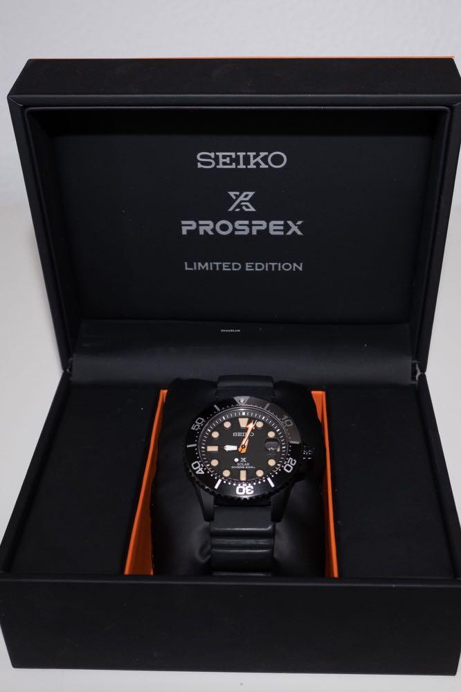 Seiko SNE493 Limited Edition Black Ninja Mobile Phones