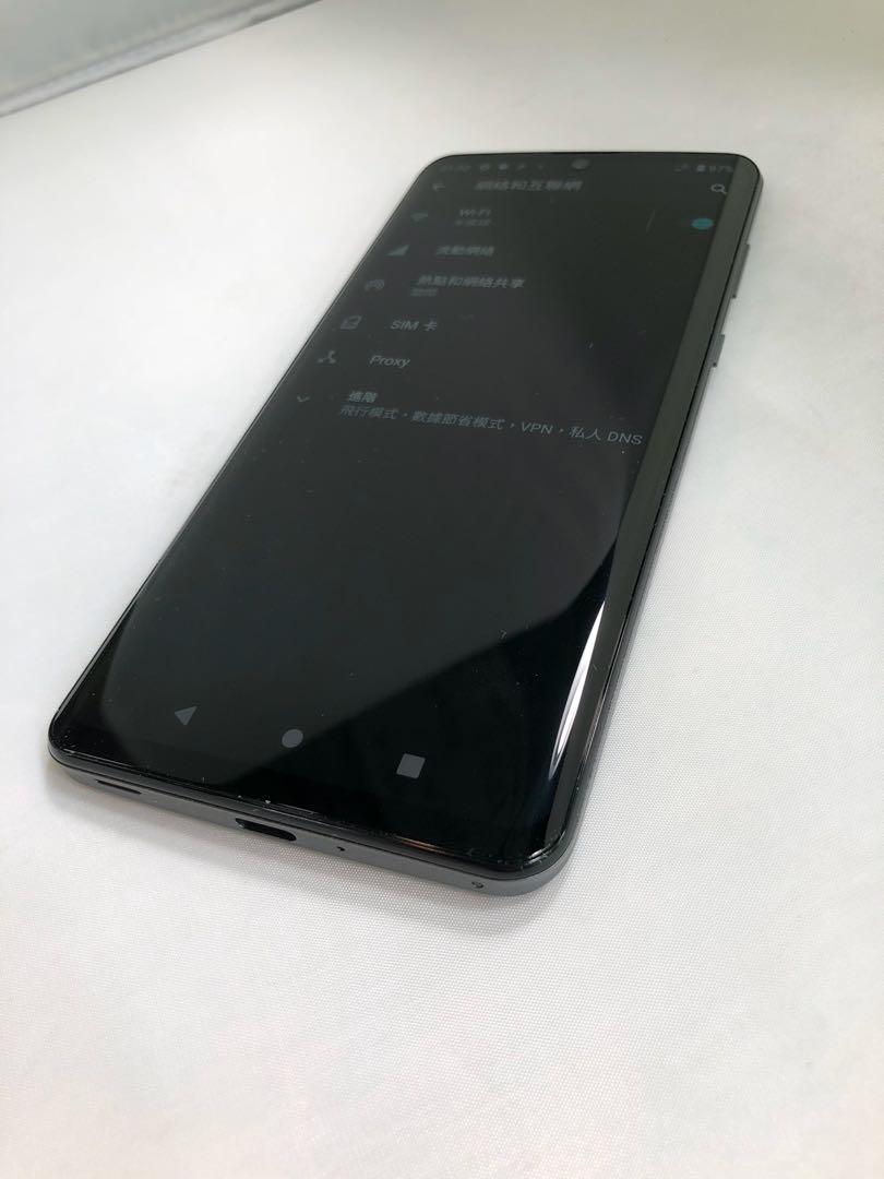 Sharp AQUOS zero2 softbank 906sh 最軽143g 黒藍色新品, 手提電話