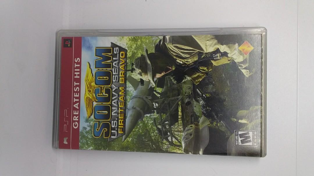 Socom U.S. Navy Seals Fireteam Bravo(psp) (Category: PlayStation) located in Quezon City. Submitted by itemsforadoption (Listing ID 284697744, Image 1). Description: Rfs: Letting go of these classics, they deserve to be played not just left gathering dust... Item Description: As games go, this was quite an amusing one... If only you could name your squad members. Imagine, go forth donald duck! ps: If you're interested in more assorted items with 