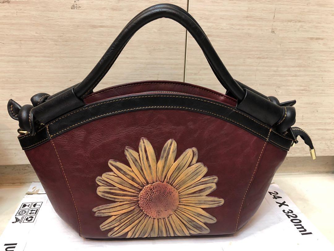 Sunflower Lady Handbag Women S Fashion Bags Wallets Handbags On Carousell