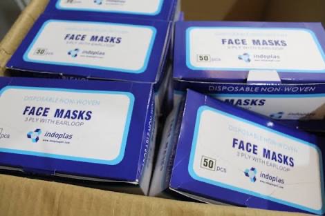 Surgical Face Masks and Gloves GreenCross alcohol