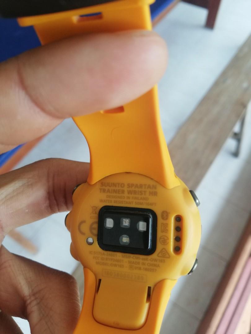 Suunto spartan trainer wrist hr orange deals