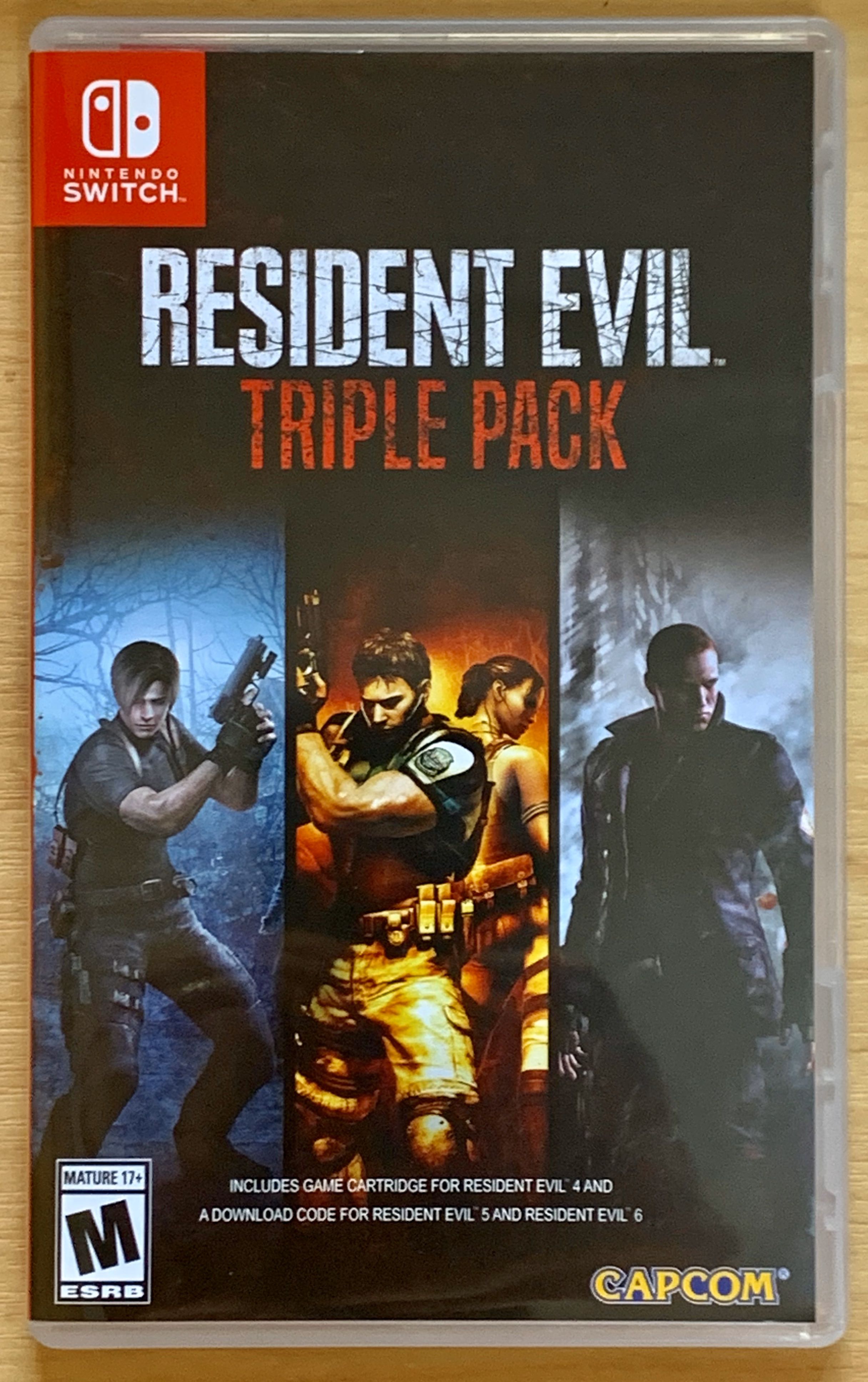 Switch Resident Evil Triple Pack 4 5 6