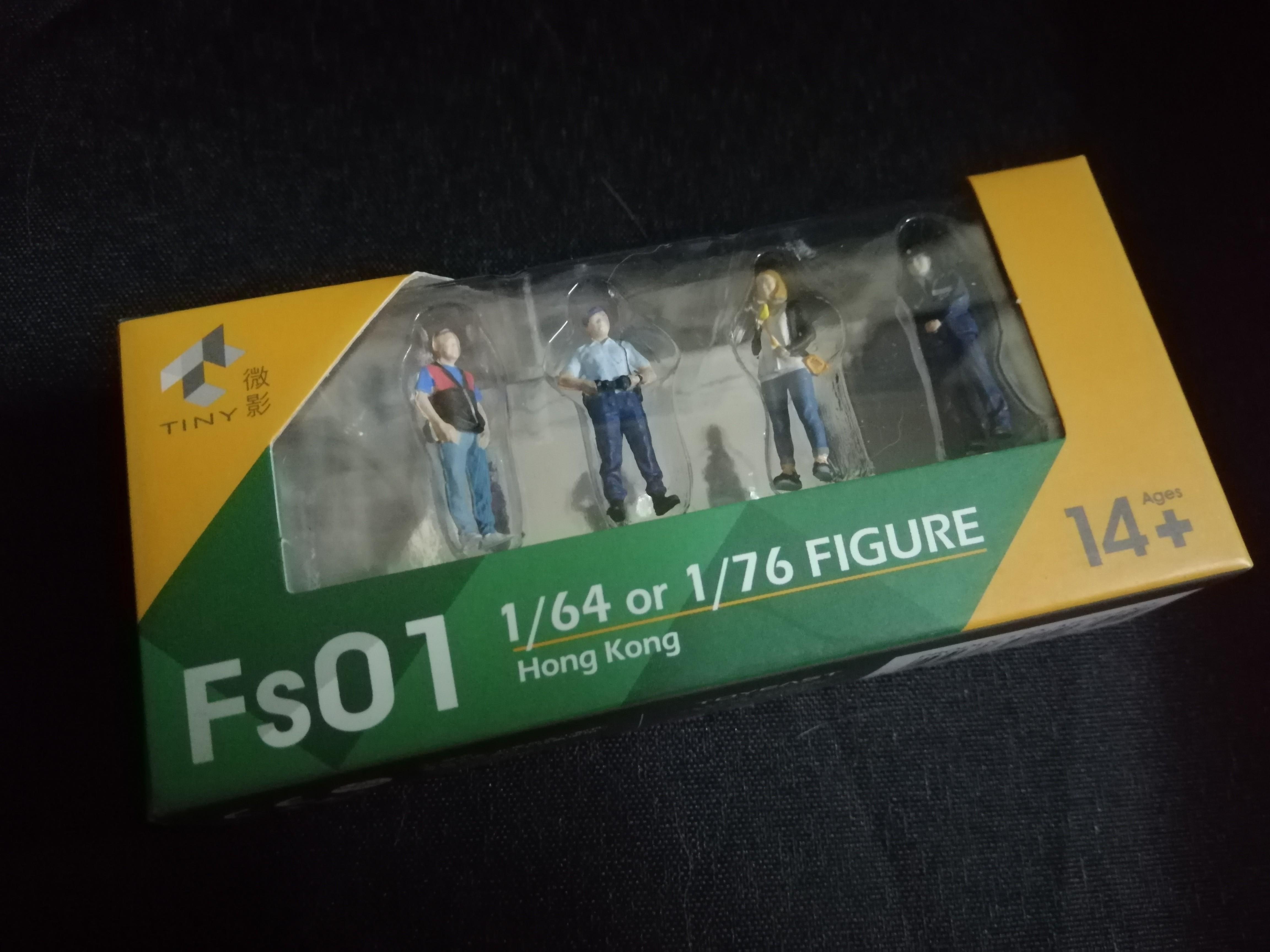 Tiny 微影Fs01 1/64 or 1/76 Figure, 興趣及遊戲, 玩具& 遊戲類