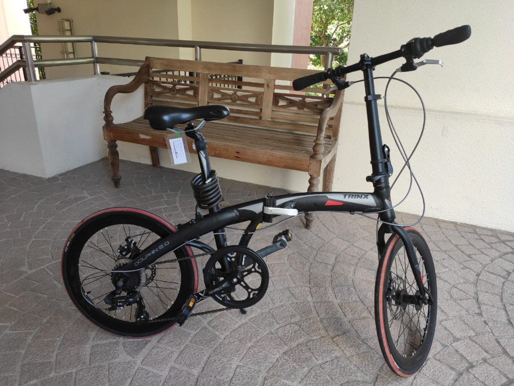 trinx dolphin 3.0 folding bike