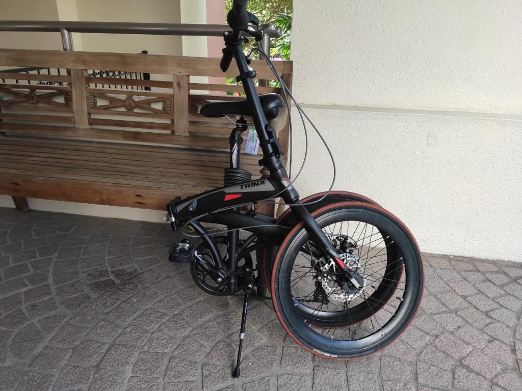 trinx dolphin 3.0 folding bike