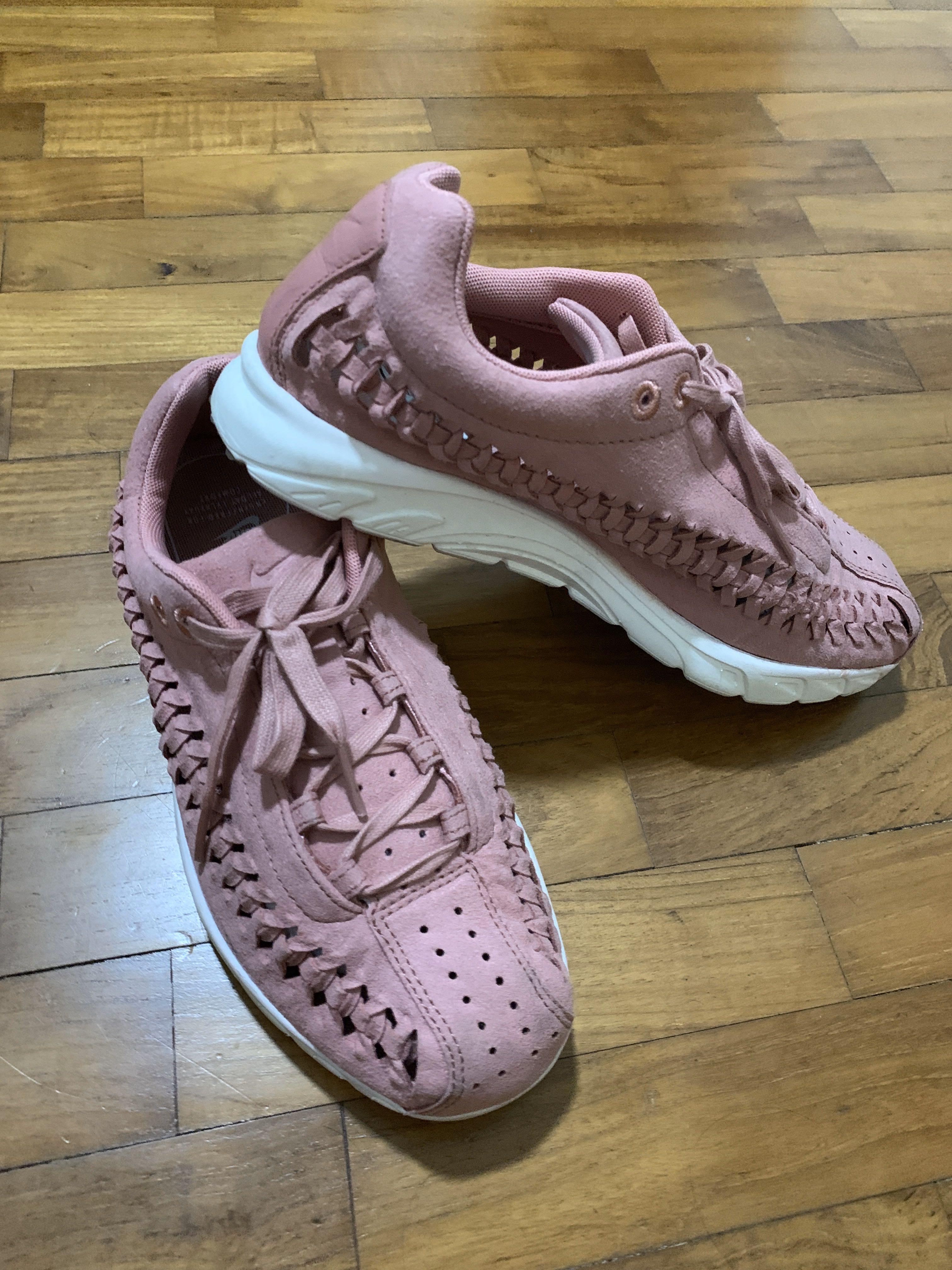 nike suede shoes pink