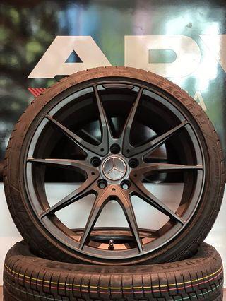 18 AMG replica Sport Rims with Goodyear Tyres