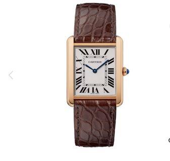 Cartier tank discount solo automatico