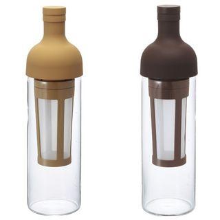 Hario Cold Brew Coffee Filter in Bottle - Brown or Mocha