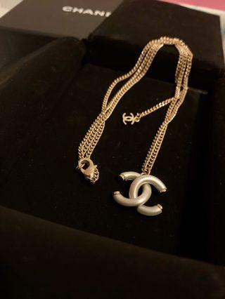 香奈兒Chanel長短鍊雙面設計金色項鍊