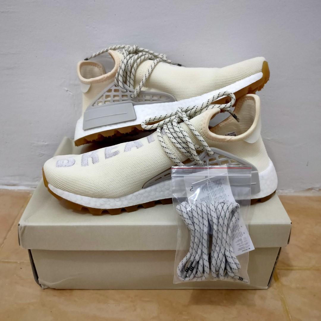 adidas nmd hu trail cream white