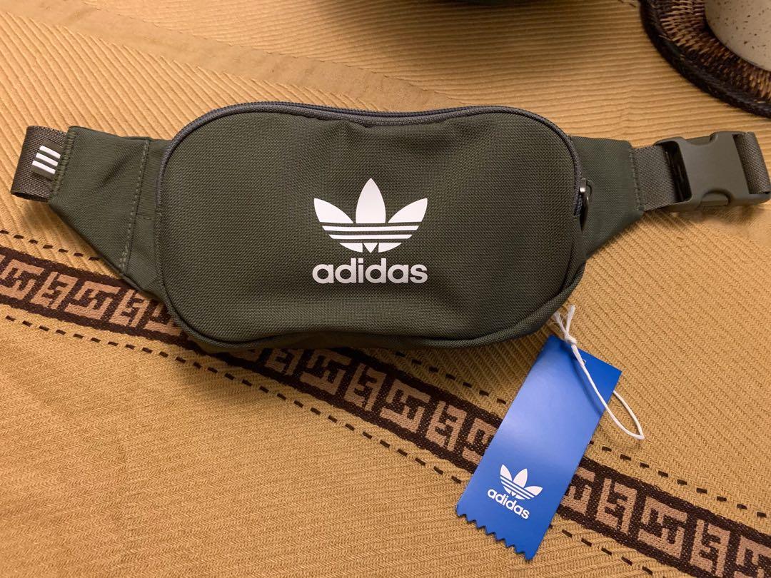 adidas green fanny pack