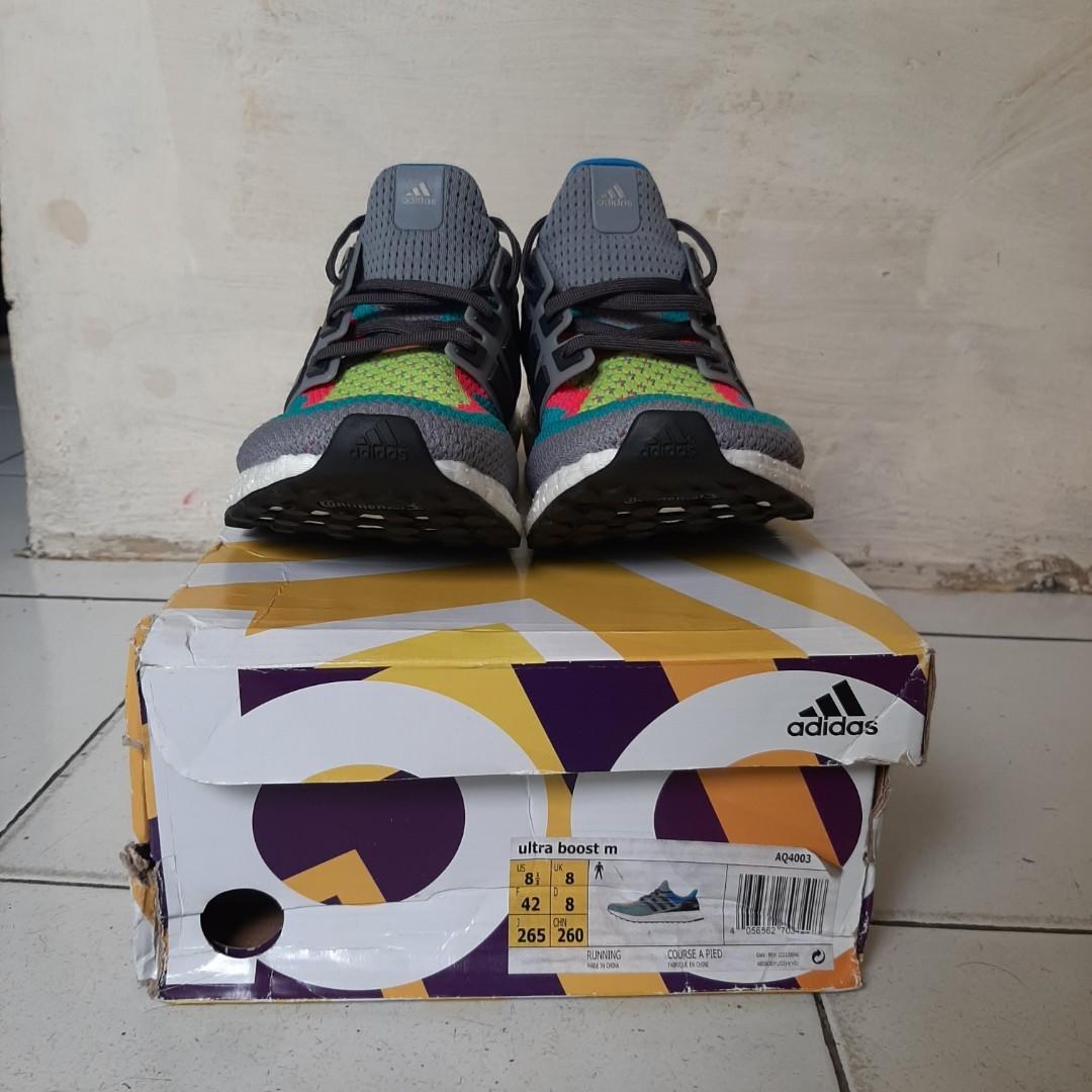 Adidas Ultraboost 2.0 Grey Gradient Multicollor AQ4003