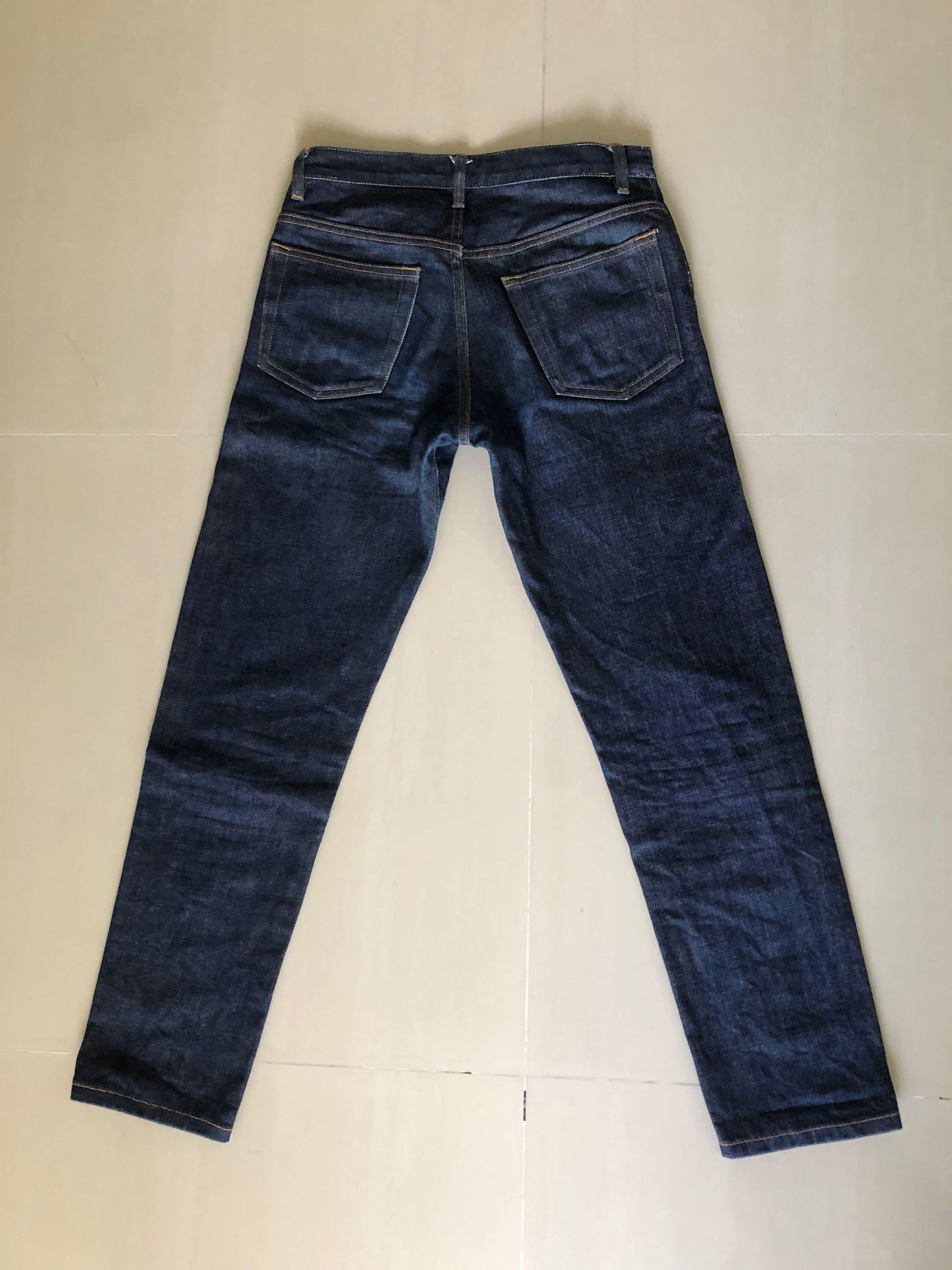 Apc New Standard Raw Denim Men S Fashion Clothes Bottoms On Carousell