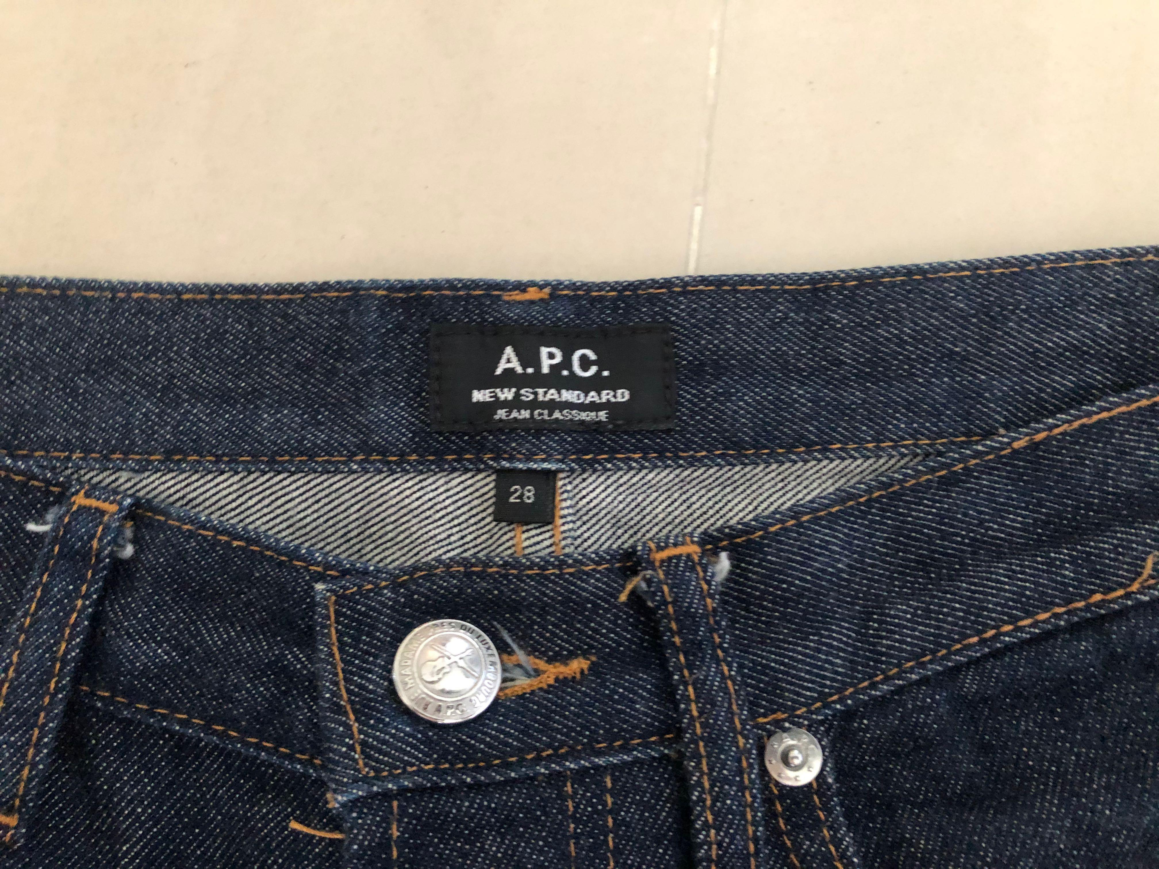 Jean Brut (raw) A.P.C. New Standard - Taille W26/L36 - Occasion Très Bon état