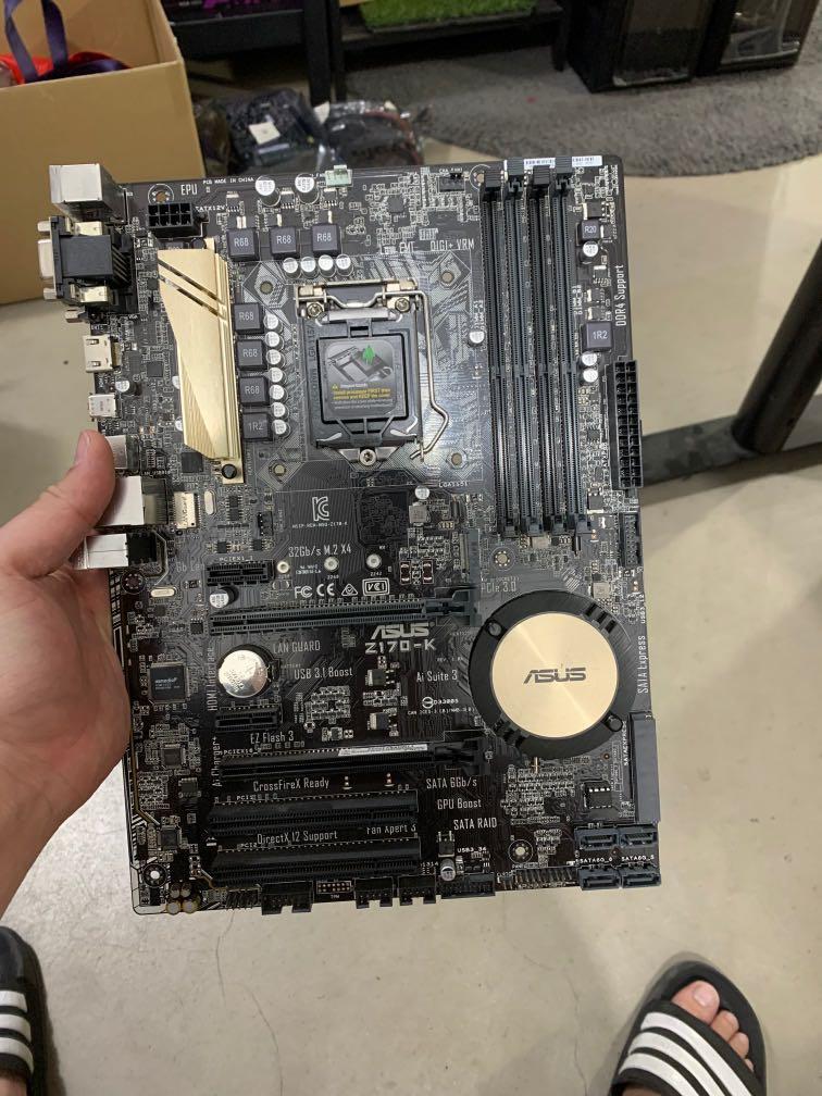 Asus Z170-K ATX Motherboard, Computers & Tech, Parts & Accessories 割引オーダー Z170-K ASUS PCパーツ