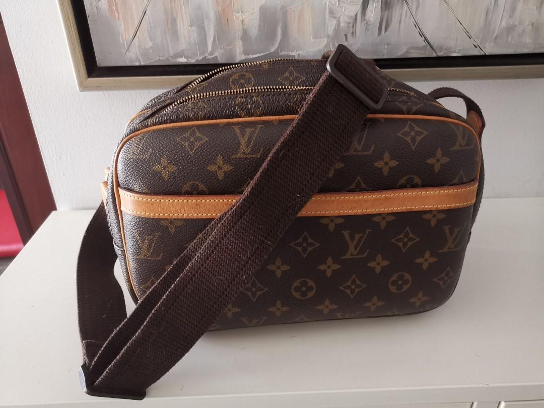 Vintage Louis Vuitton Monogram Reporter PM Crossbody Bag E2301641