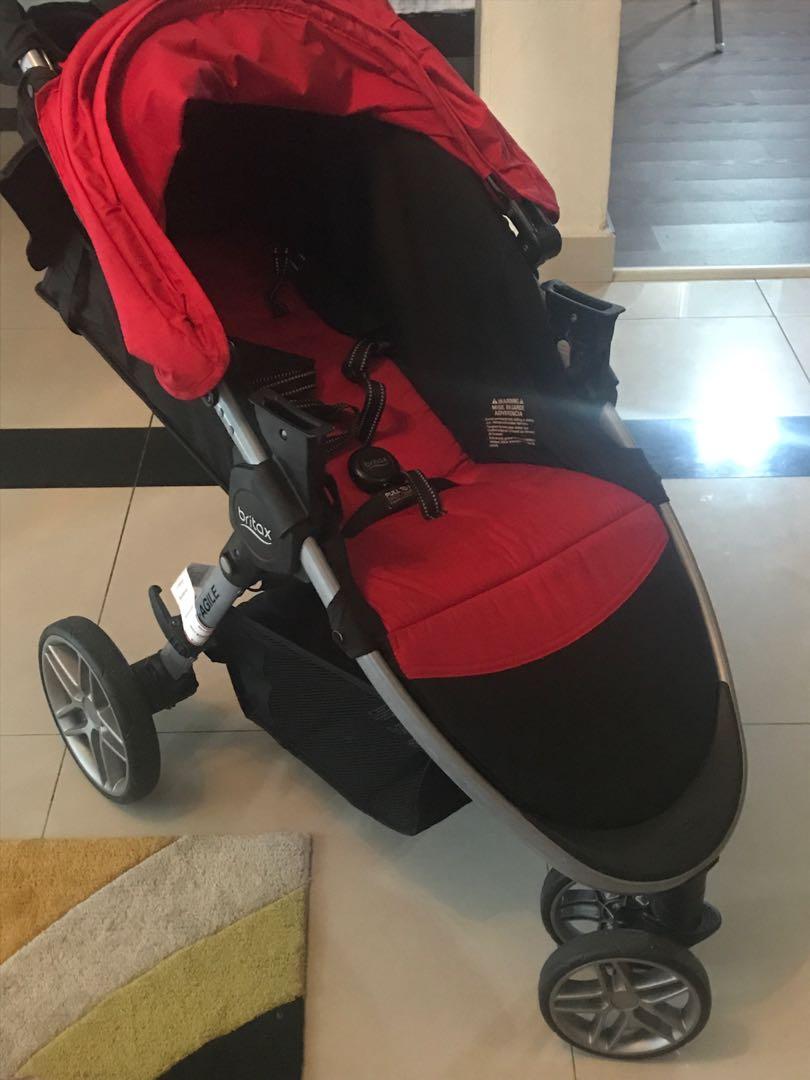 Britax b safe 35 travel system stroller car seat 2nd hand