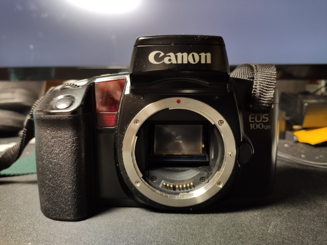 canon eos 100 QD菲林相機, 攝影器材, 相機- Carousell