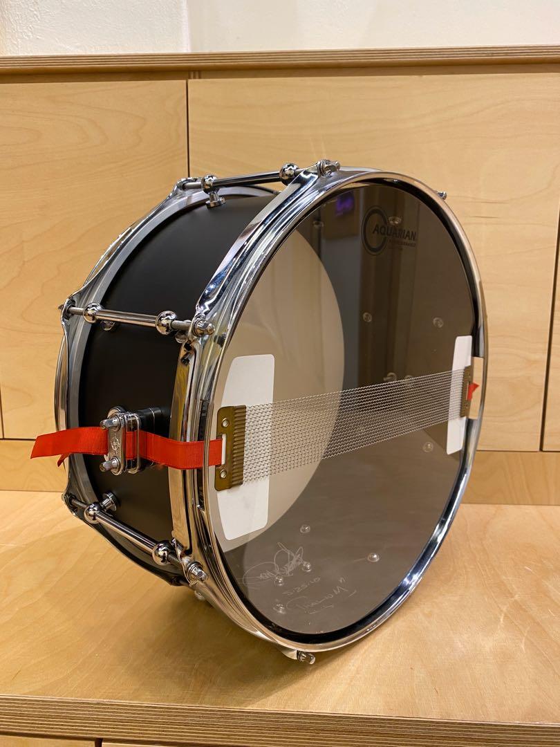 6.5x14 Classic Titanium Snare Drum in Matte Black Finish