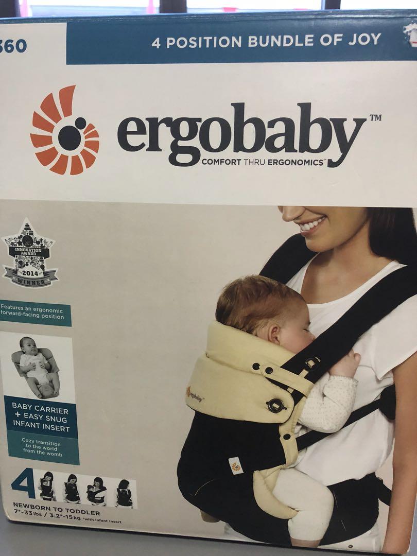 ergobaby 360 4 position bundle of joy