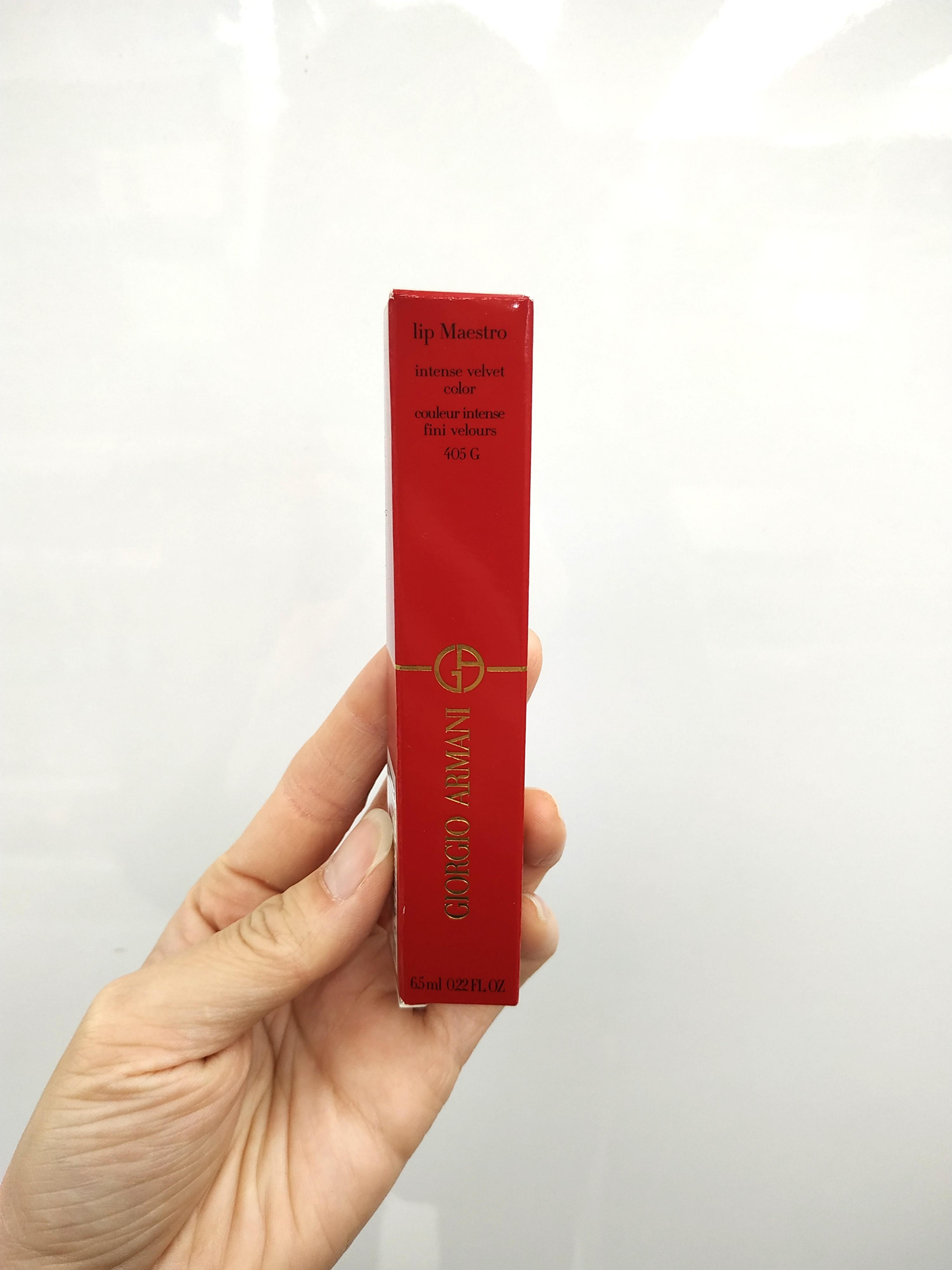giorgio armani lip maestro 405g