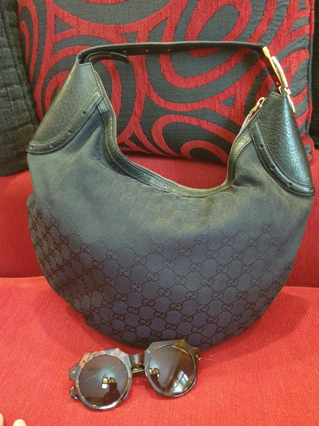 gucci soho hobo bag black