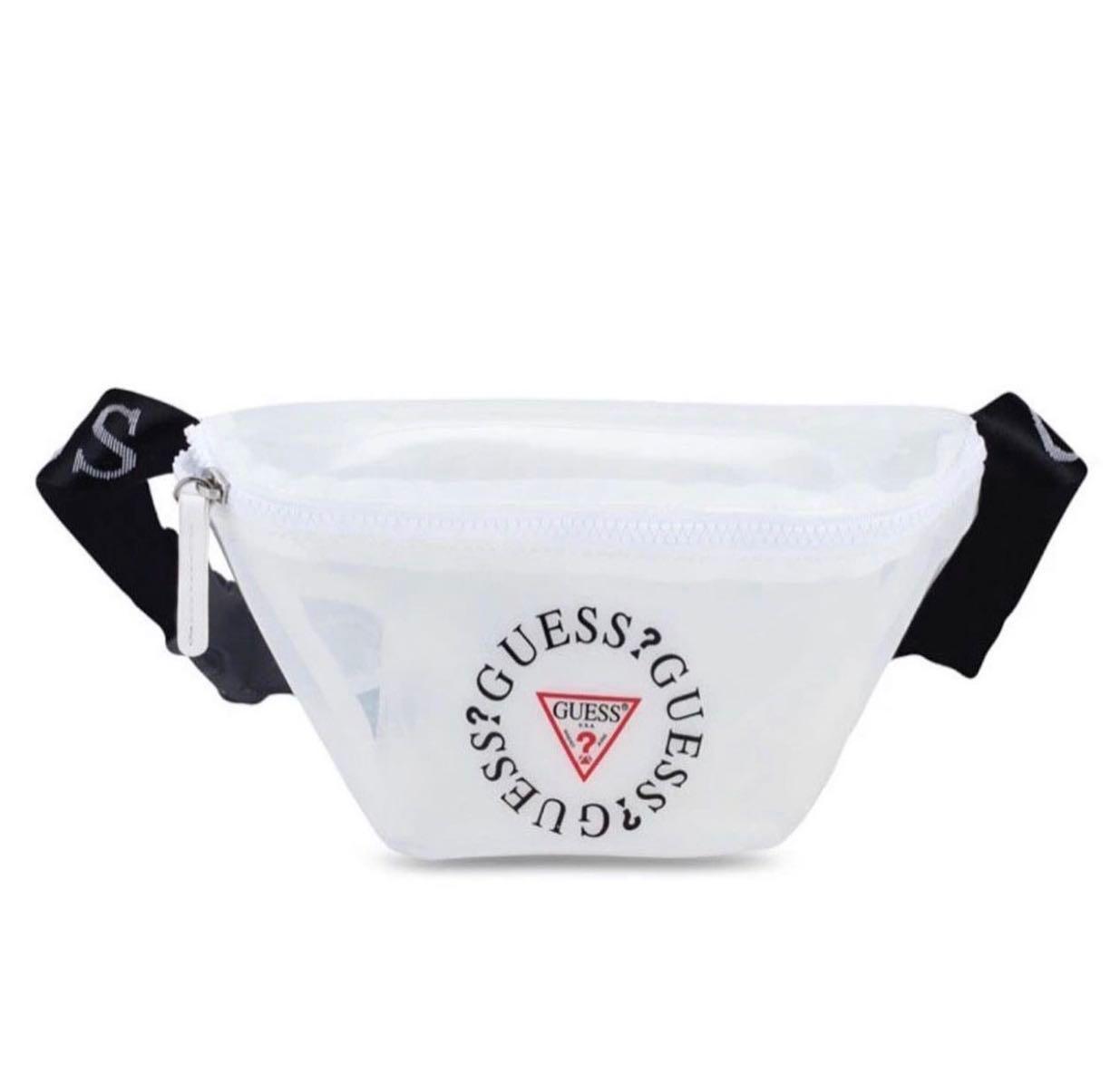 Guess clear vault bum store bag