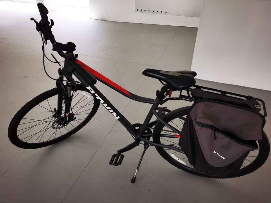 Hybrid Riverside 500 17 Purchased From The Decathlon Bicycles Pmds Bicycles Mountain Bikes On Carousell