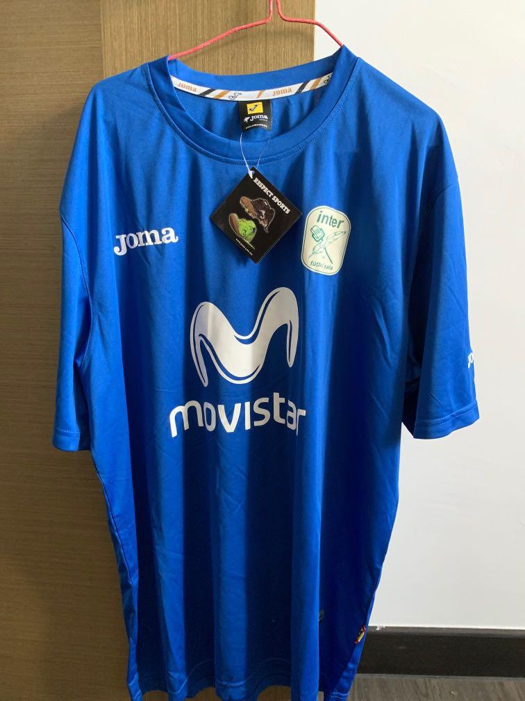 Inter Movistar Spain Joma Jersey Size Xxl Sports Sports Apparel On Carousell