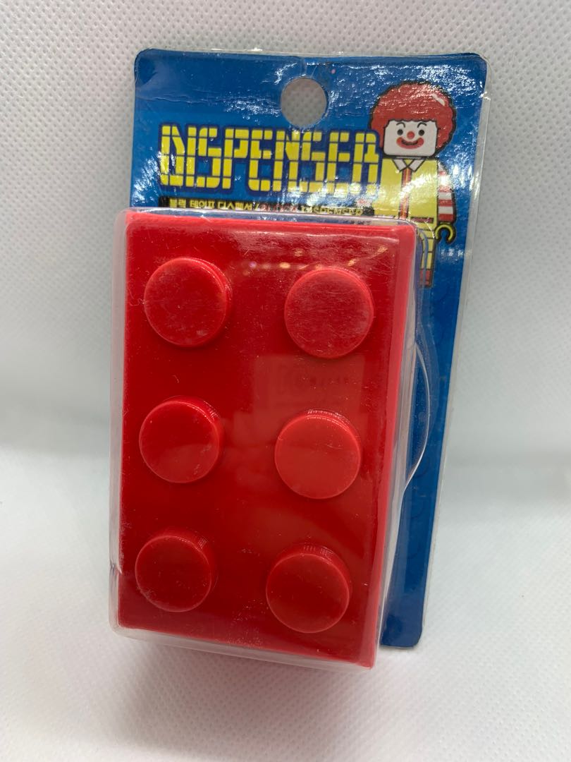 LEGO brick tape holder with tape, Hobbies & Toys, Stationery & Craft