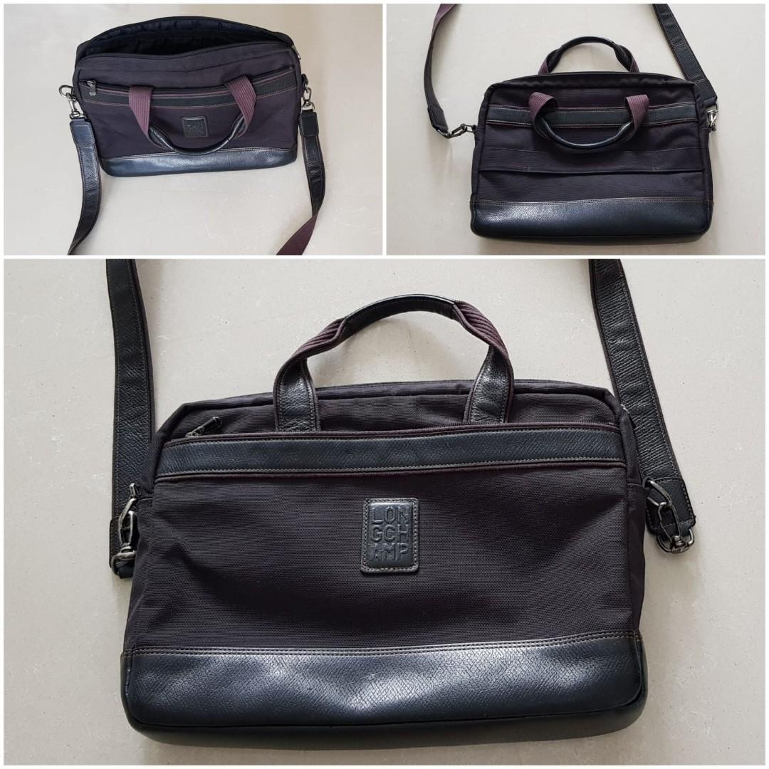 Longchamp Laptop Bag, Men's Fashion, Bags, Sling Bags on Carousell