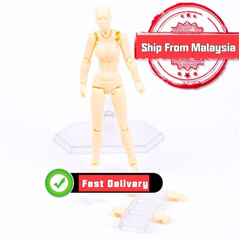 Multi-joint movable Figures Figma Archetype next he / she Flesh Color ...
