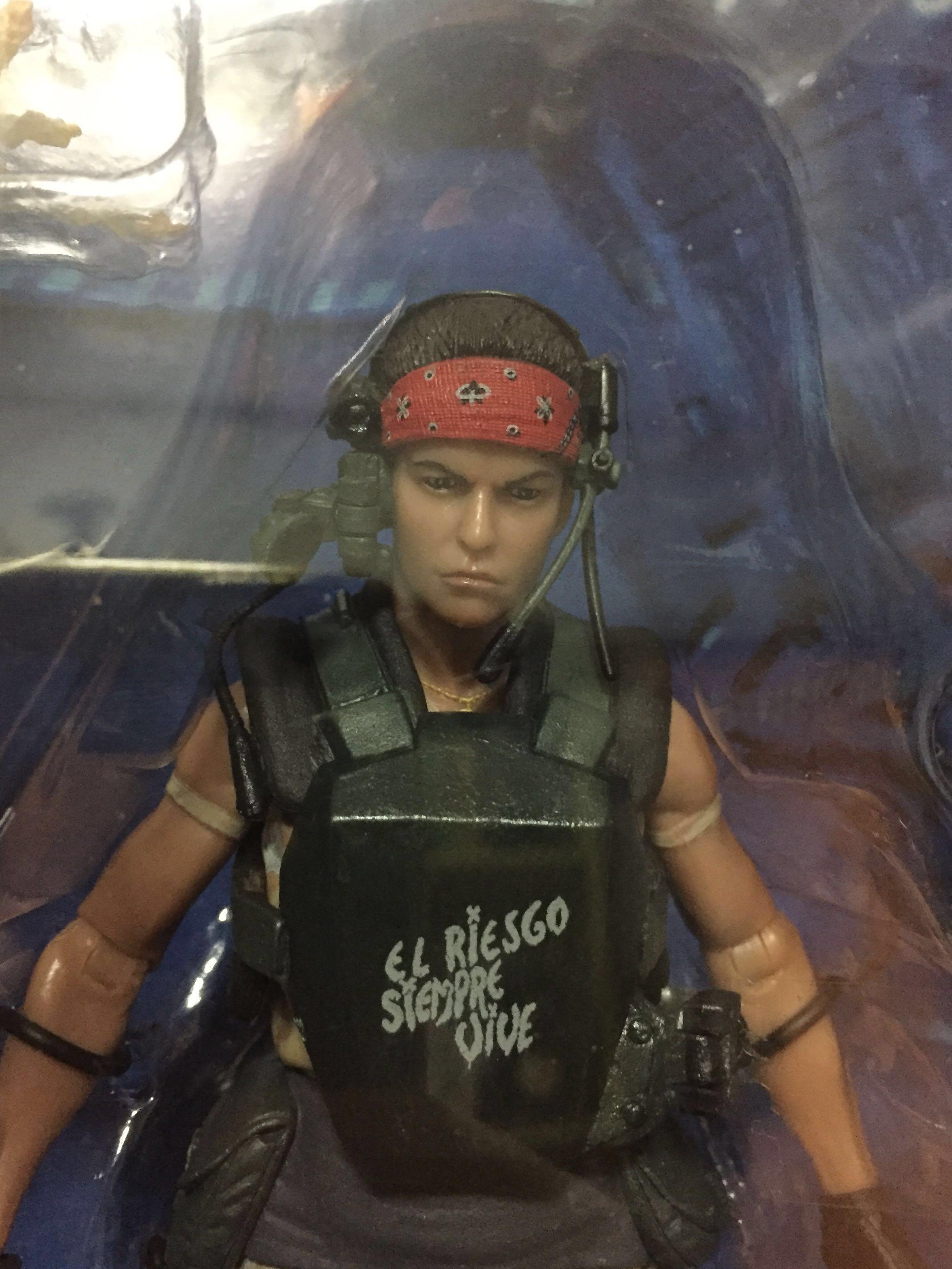 正版全新NECA Aliens 異形女士兵Jenette Vasquez, 興趣及遊戲, 玩具