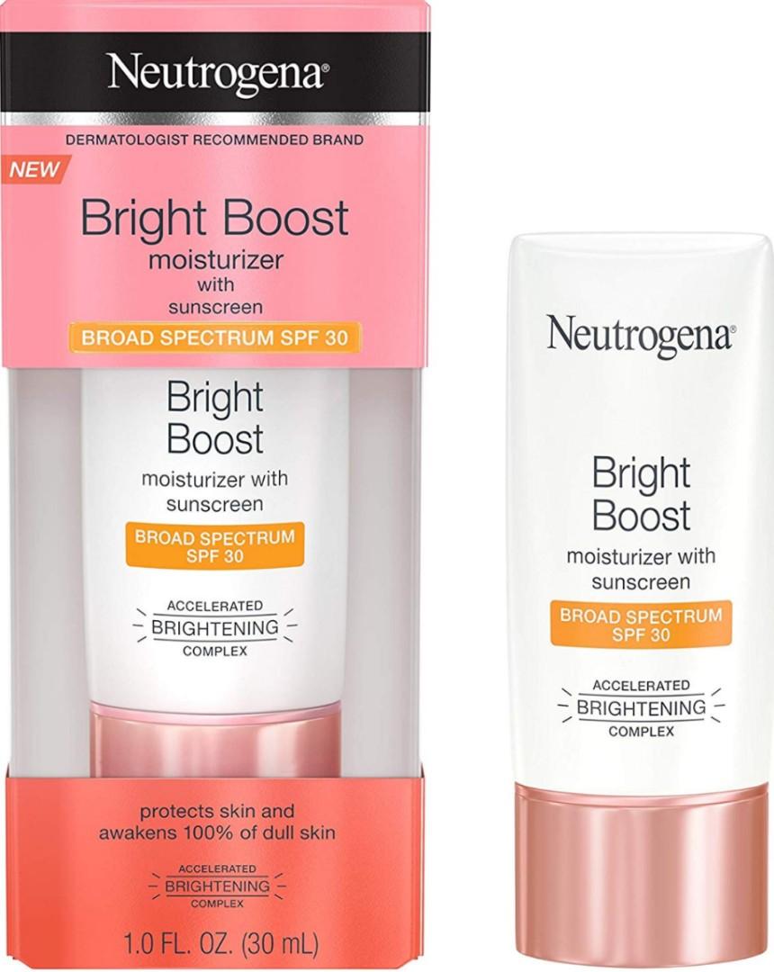 neutrogena moisturizer bright boost