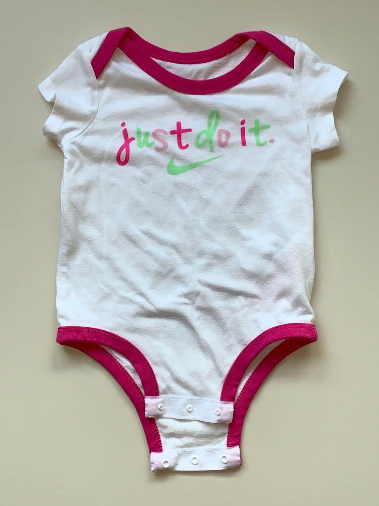 Nike baby girl romper sales