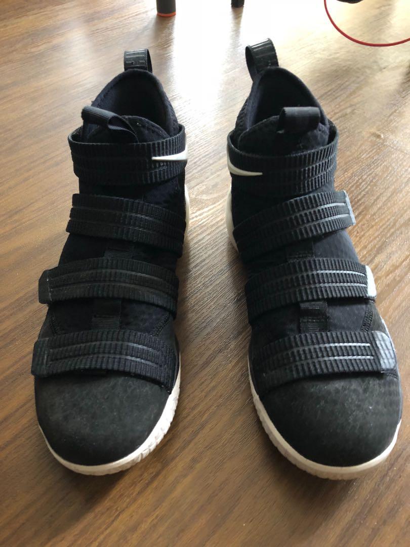 Lebron soldier 11 cheap black sail