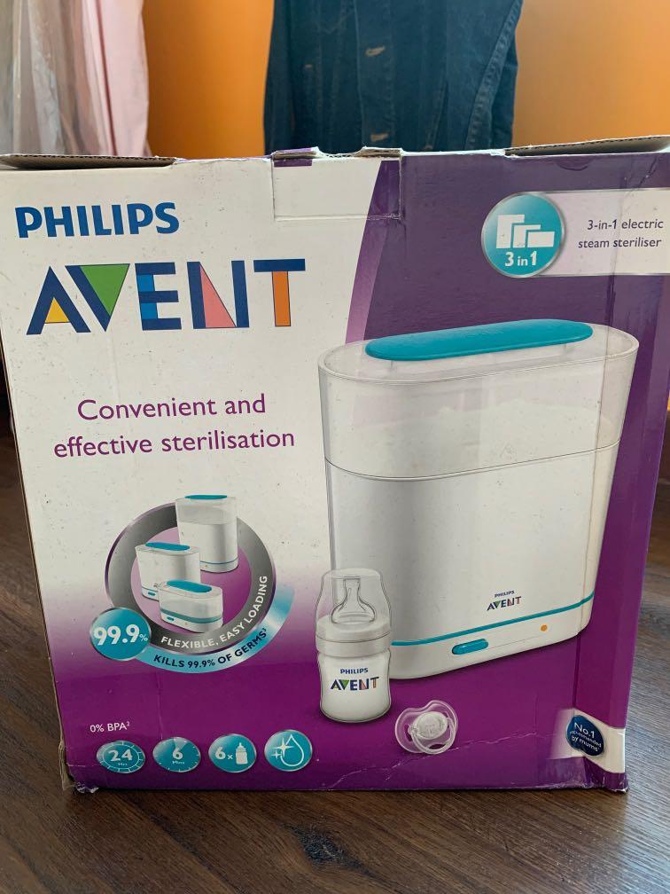 avent 3 in 1 steriliser