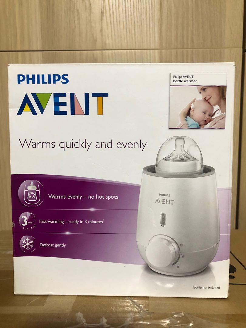 philips avent warms quickly and evenly