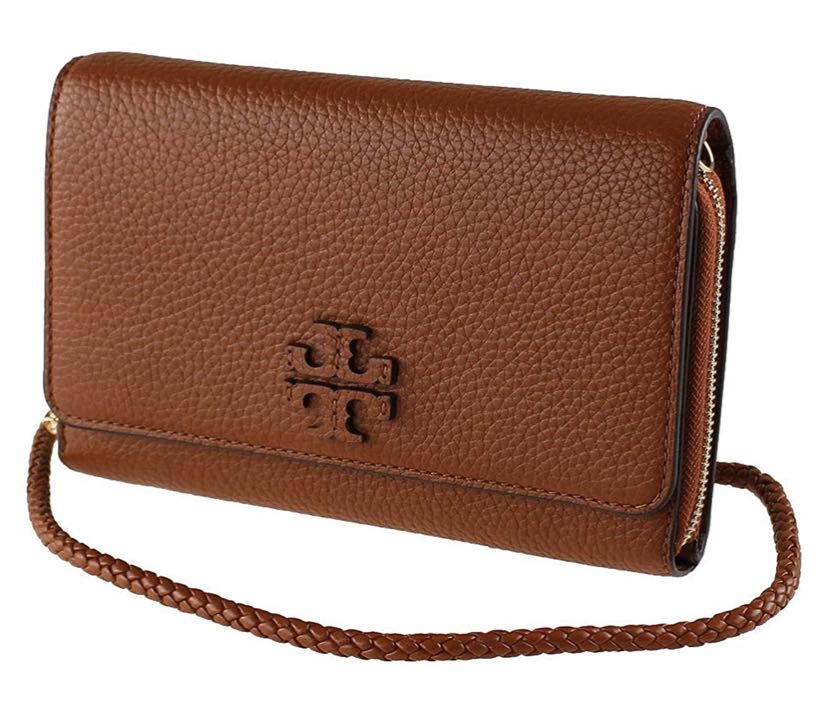 NEW Tory Burch Taylor Flat Wallet Crossbody Bag Leather