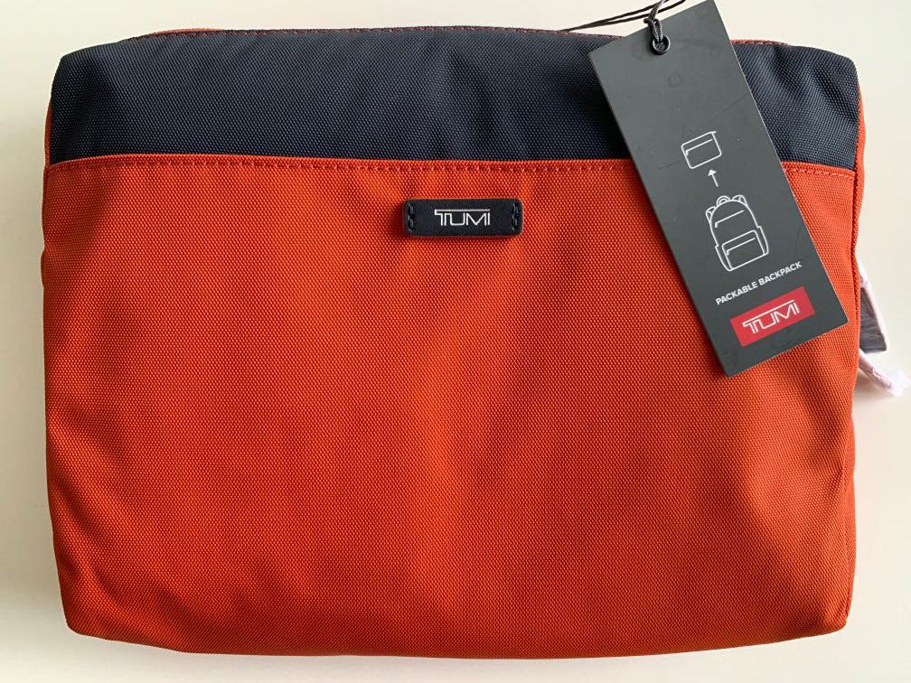 Tumi packable backpack, Men's Fashion 